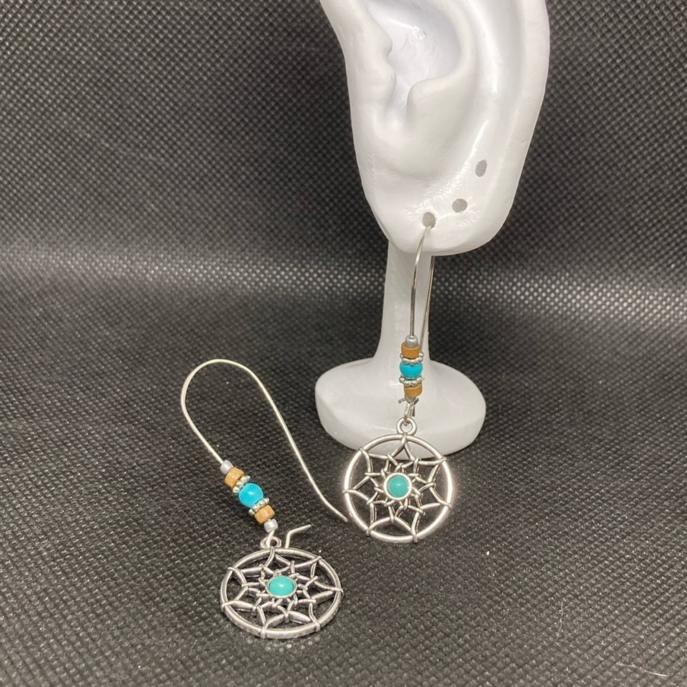*BOGO Free* Silver and turquoise earrings